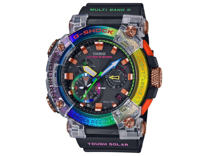 New G-shock Master of G Frogman : The Colorful GWF-A1000BRT Borneo Rainbow Frog