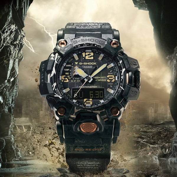 G-Shock Mudmaster GWG-2000CR-1A: Unveiling a Striking Cracked Mud and Earth-like Camouflage Style