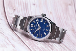 Discover the 2023 Grand Seiko Evolution 9 Collection Spring Drive Lake Suwa SLGA019 www.watchoutz.com 