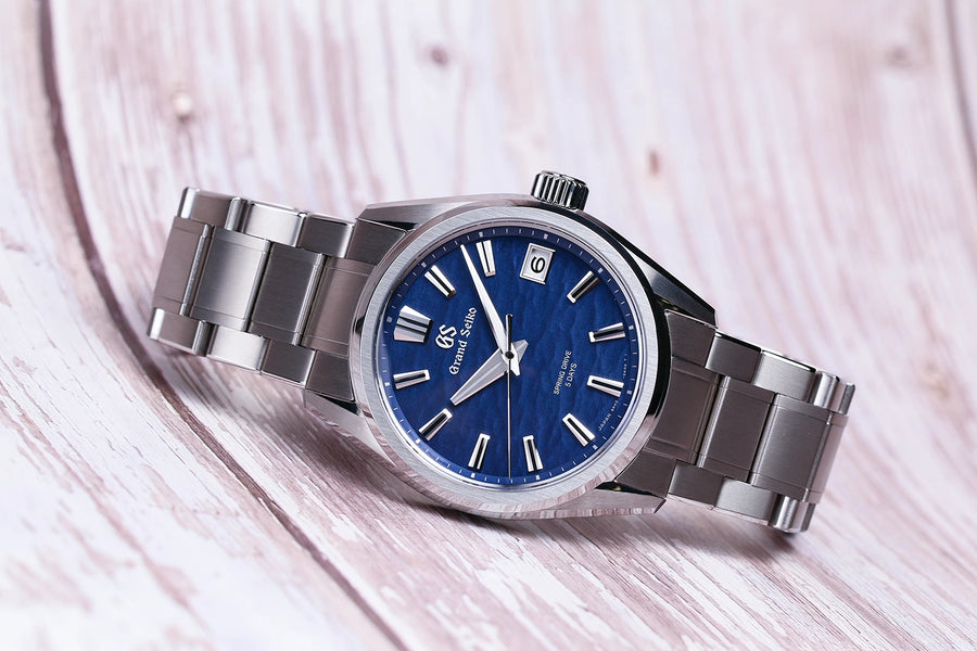 Discover the 2023 Grand Seiko Evolution 9 Collection Spring Drive Lake Suwa SLGA019