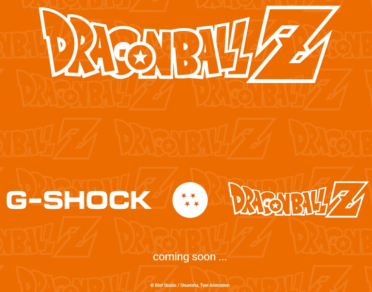 G-Shock X Dragonball Z Collaboration