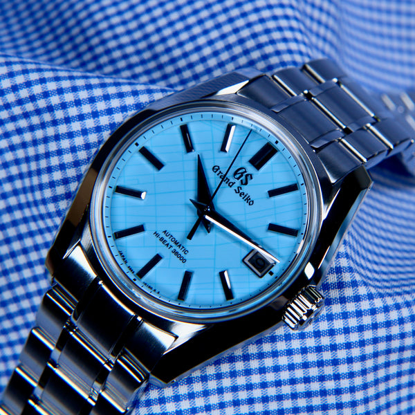 Mapping Ginza in Sky Blue - The New Grand Seiko Heritage Ginza Limited Edition SBGH297