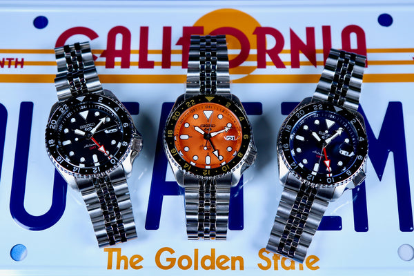 Seiko 5 Sports GMT SSK001 SSK003 SSK005 www.watchoutz.com