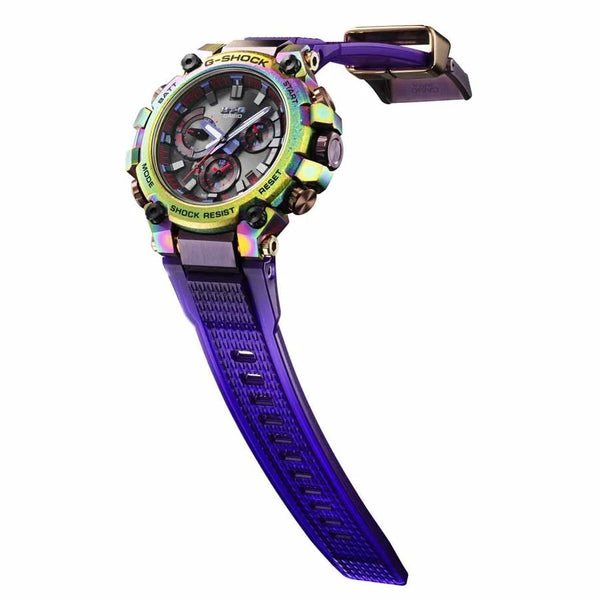 Introducing the Casio G-Shock MTG-B3000PRB-1AJR: A Striking Fusion of Metal and Resin WatchOutz.com