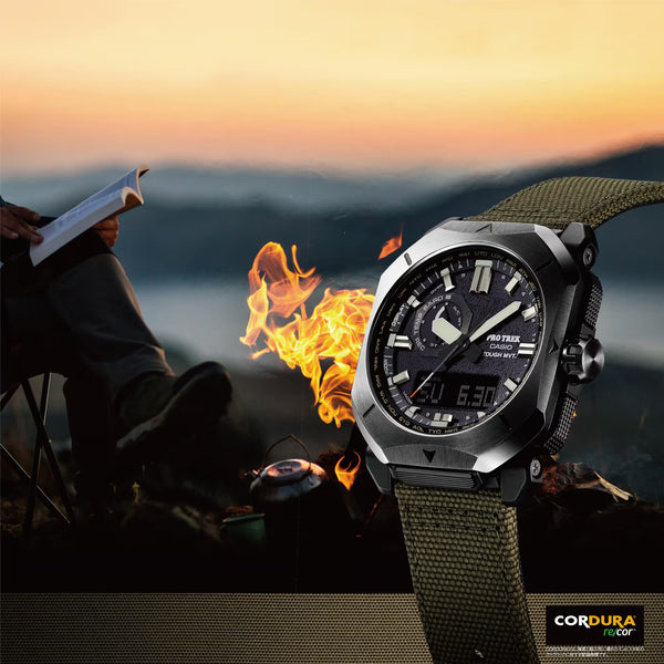 Casio's PRO TREK "PRW-6900YB": Combining Style and Functionality with Flame-Resistant Cross Band