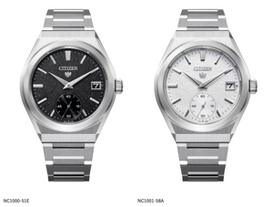 The Citizen, new with high-precision movement with date display - NC1000-51E & NC1001-58A WatchOutz.com