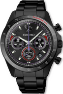 Front view of Seiko X ZOIDS GENO SAURER Collaboration Limited Edition Quartz Chronograph. Available at Watchoutz.com.