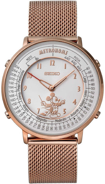 Seiko× Disney Mickey Conductor SMW005D Pink Gold Limited Edition 