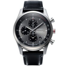 Seiko Mazda BF9504 special edition chronograph watch on leather band