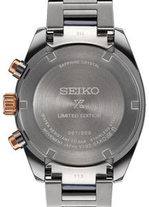 Seiko Prospex Speedtimer Solar Chronograph Taiwan Exclusive Limited Edition SSC925 back www.watchoutz.com