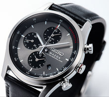 Stainless steel case profile of Seiko Mazda BF9504 watch