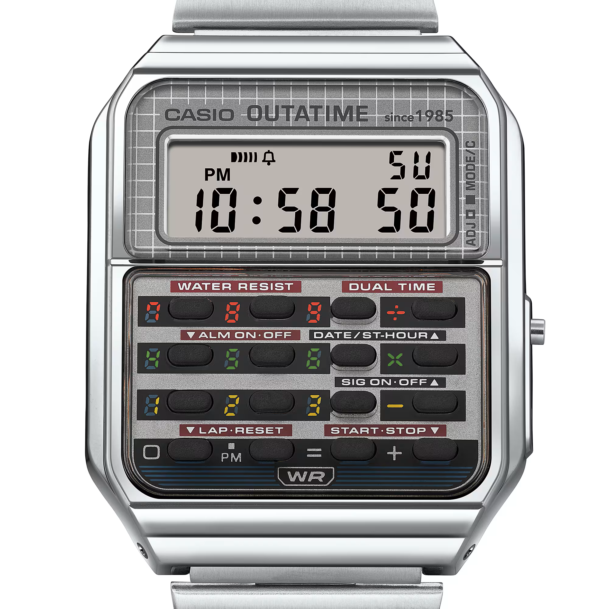 時計 CASIO CA-500WEBF-1AJR BACK TO THE FUTURE CASIO Back To The Future Collab Model Watch CA-500WEBF-1AJR