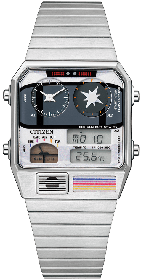 Citizen X Japan Railway Ueno Station 140th Anniversary E26 Series Cassiopeia Model ANA-DIGI TEMP Limited Edition JG2140-68H