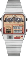 Citizen X Japan Railway Ueno Station 140th Anniversary "485 Series Limited Express Hitachi Model" ANA-DIGI TEMP Limited Edition JG2149-63W www.watchoutz.com