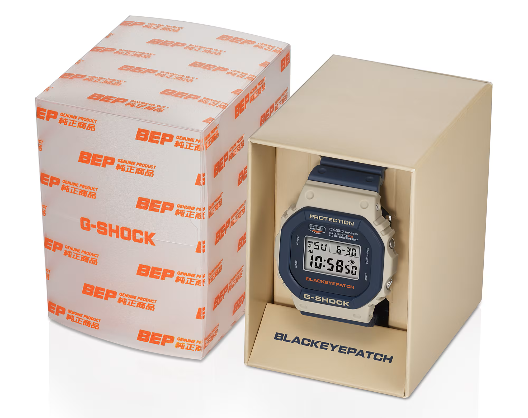 Casio G-Shock BlackEyePatch Collaboration DW5610BEP-2 DW-5610BEP-2 Casio G-Shock BlackEyePatch Collaboration DW5610BEP-2 DW-5610BEP-2