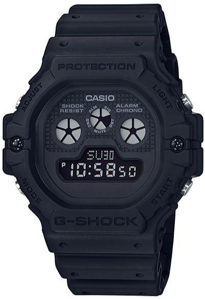 Casio G-Shock 5900 Series All-Black DW-5900BB-1 www.watchoutz.com