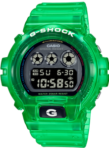 Casio G-Shock 6900 Series Translucent Green Color DW-6900JT-3 Watchoutz.com