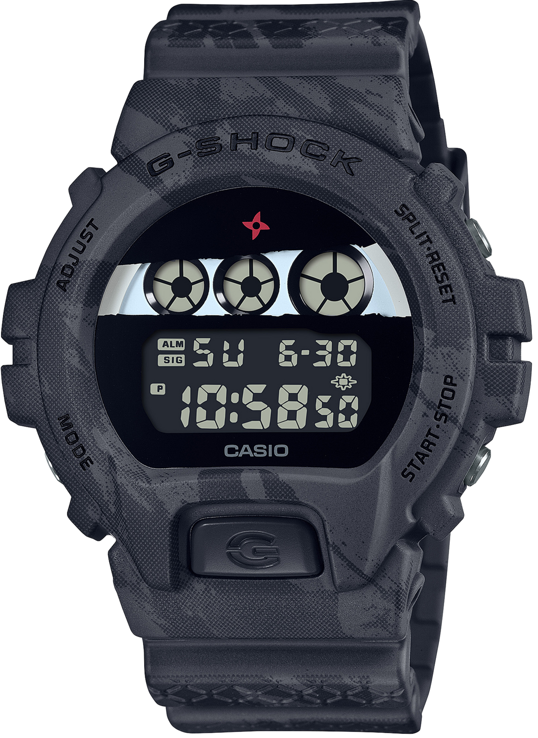 Clear G-Shock DW-6900 The Rampage collaboration for 24karats