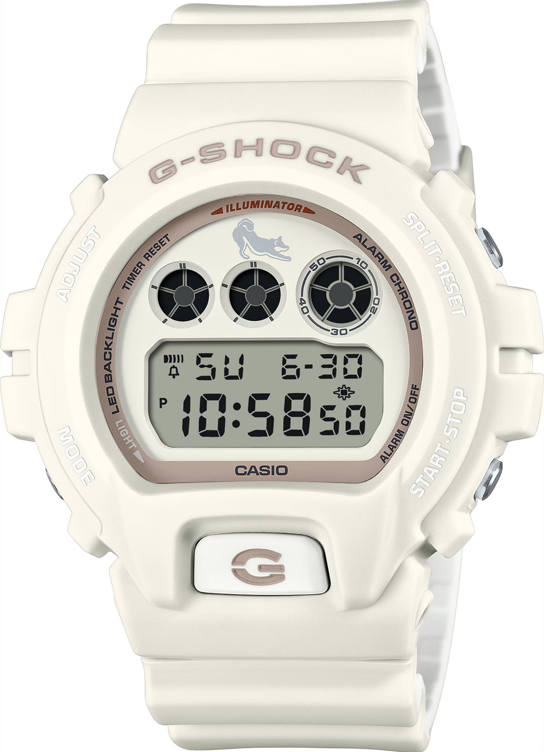 Casio G-Shock 6900 Series White Shiro-Shiba Special DW-6900SHB-7 Casio G-Shock 6900 Series White Shiro-Shiba Special DW-6900SHB-7