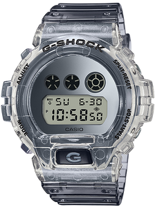 Casio G-Shock 6900 Series Semi Translucent Grey DW-6900SK-1 Watchoutz.com
