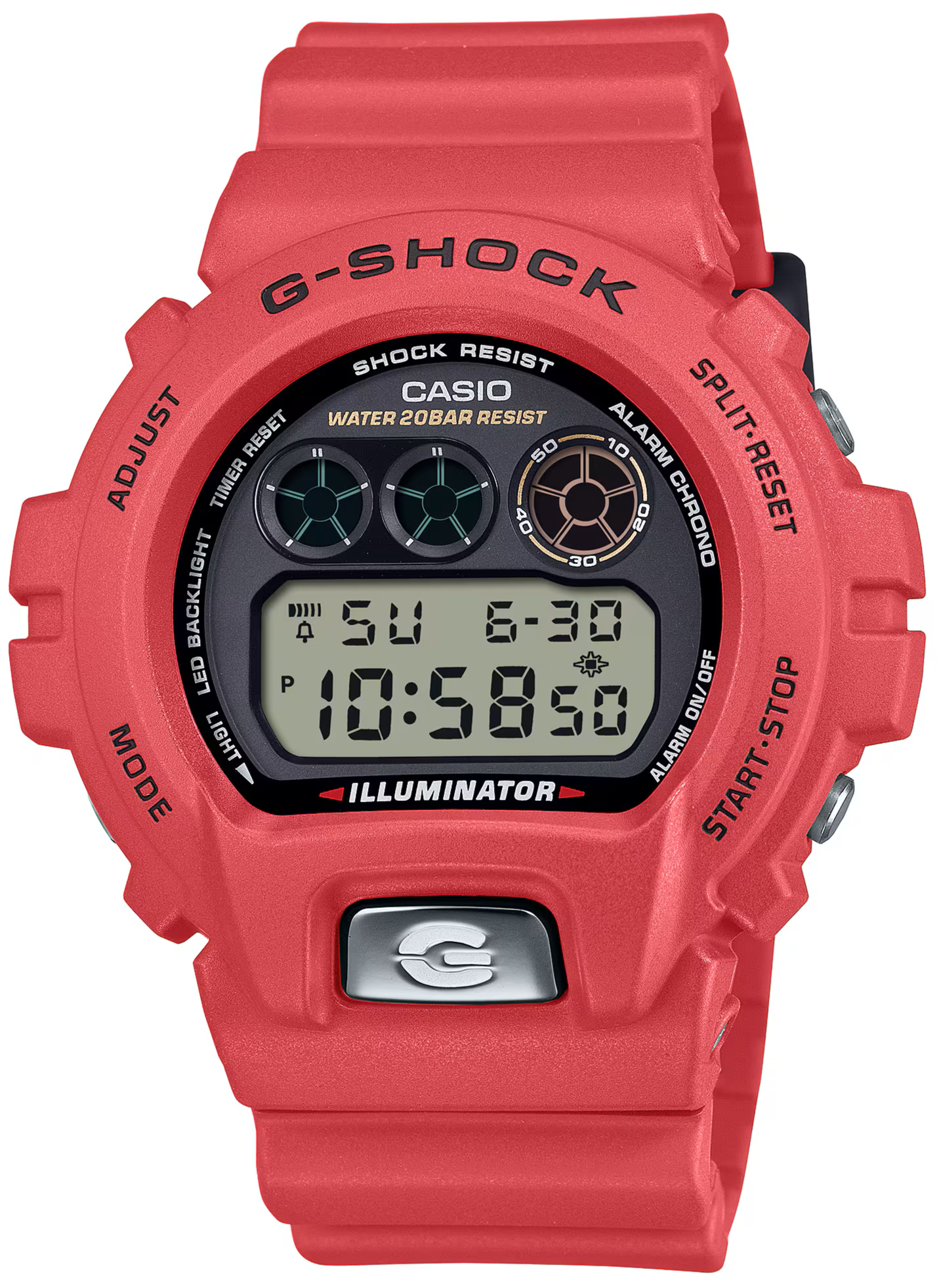 Casio G-Shock 6900 Line 30th Anniversary Model Retro Red DW-6900TR