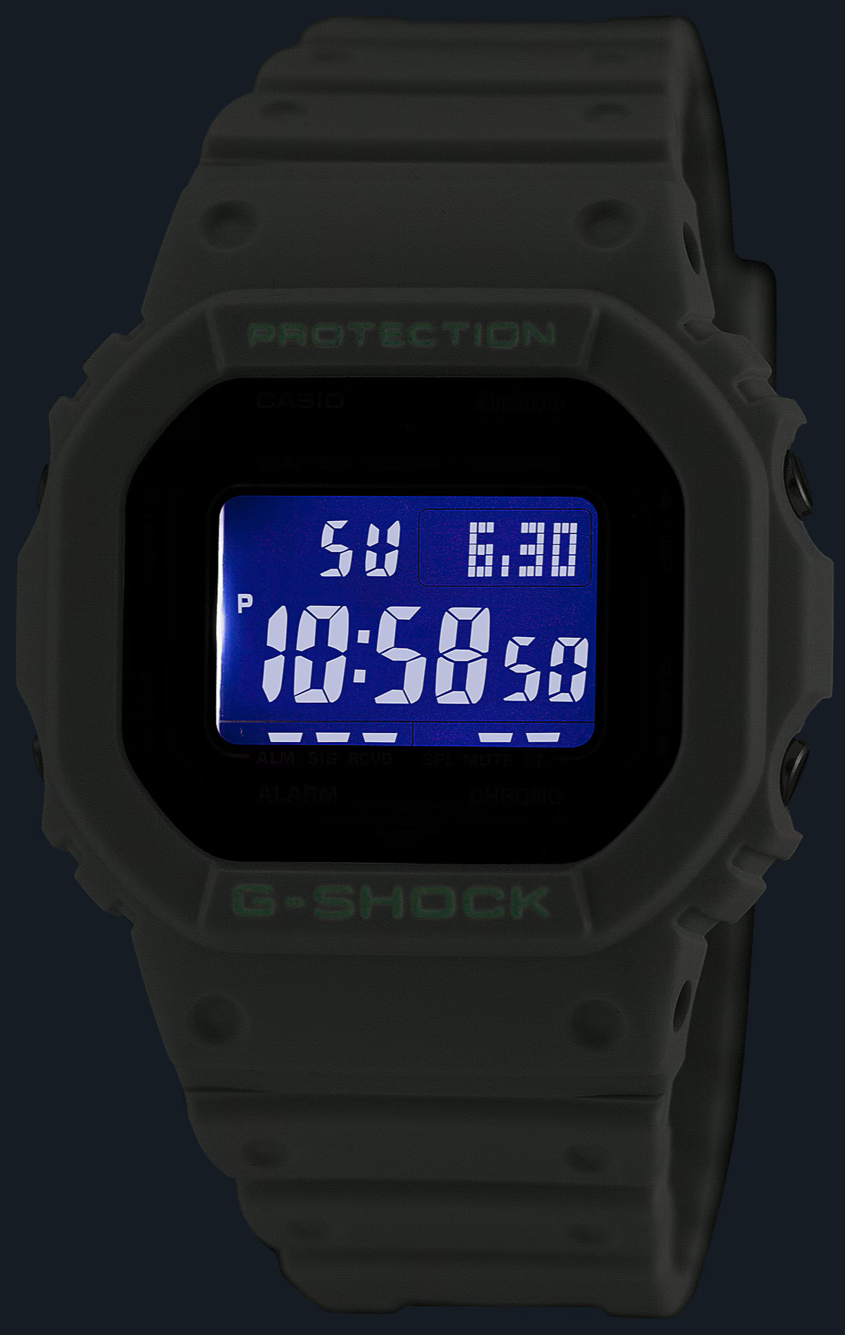 Casio G-Shock 5600 Series Square Face All White DW-5600MW-7