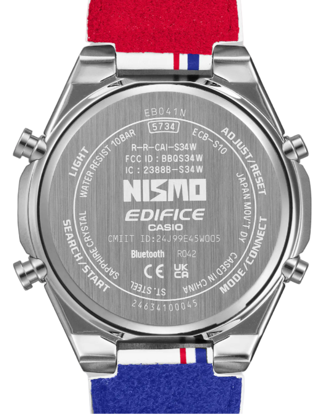 Casio Edifice × NISMO Heritage Edition 2025 ECB-S10NIS-7A Casio Edifice × NISMO Heritage Edition 2025 ECB-S10NIS-7A