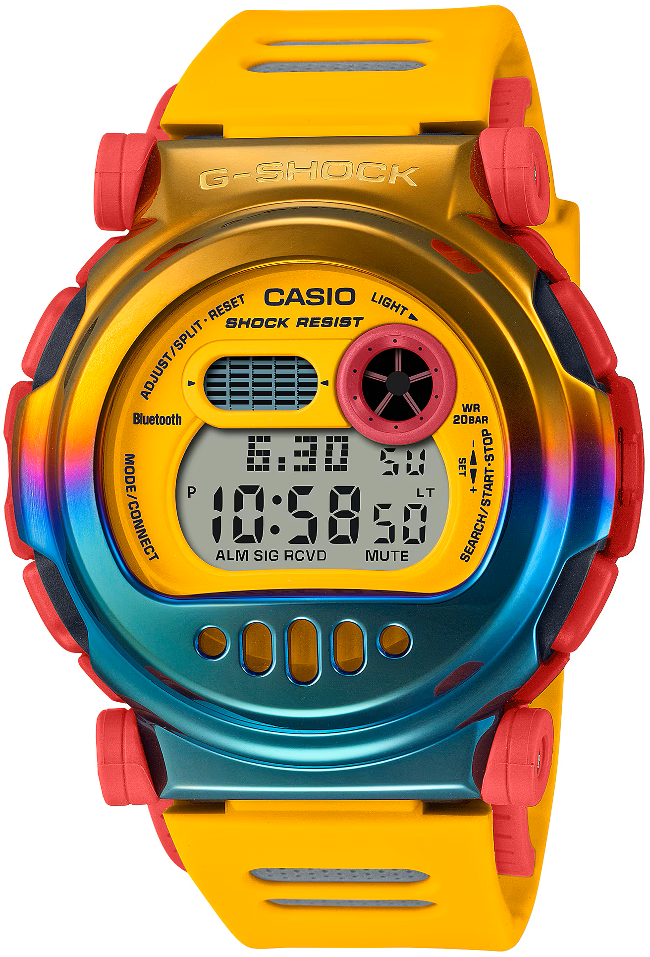 Casio G Shock Dw 001 Series Yellow Jason Homage GB001MVE 9 G B001