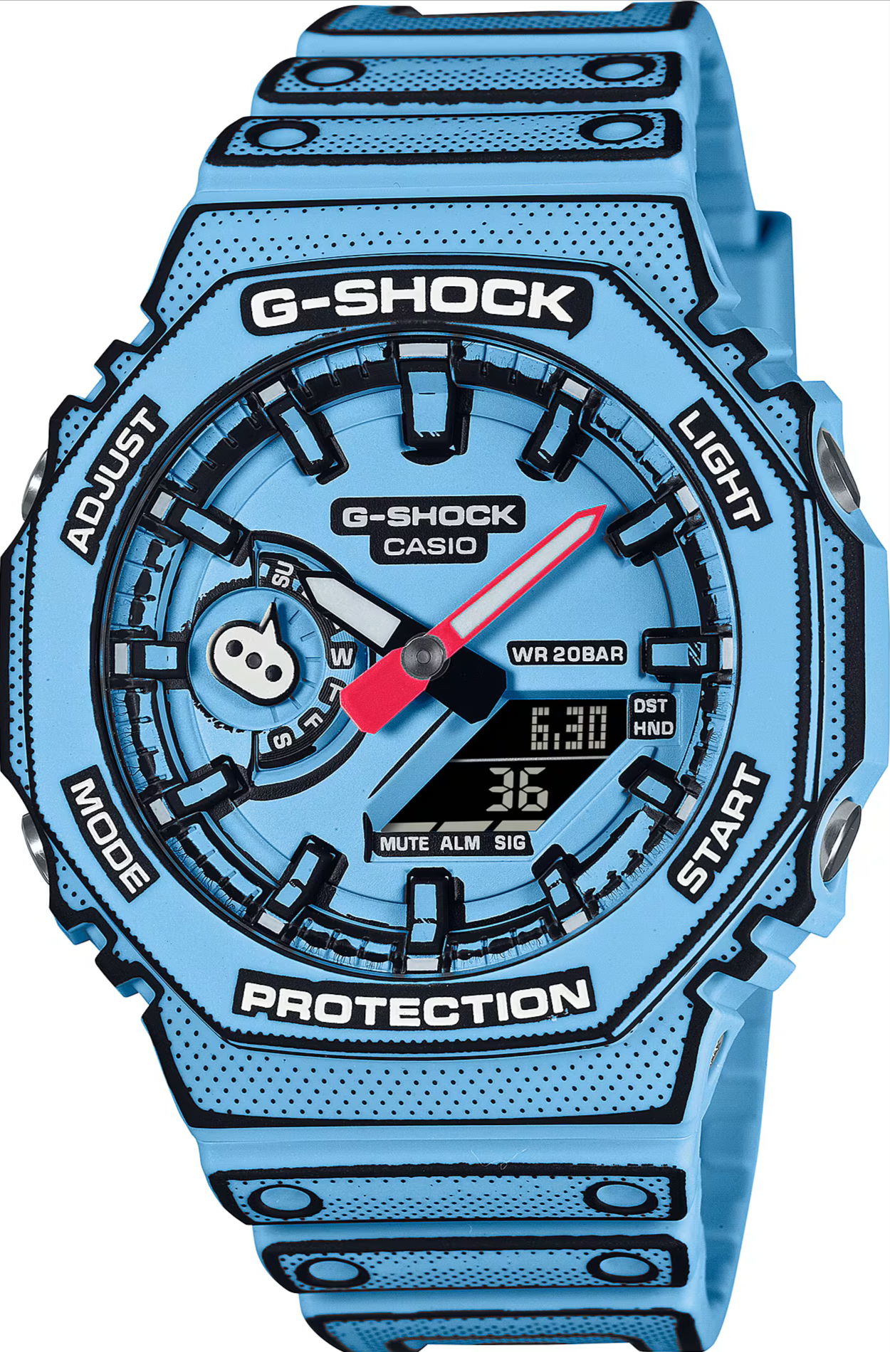 Casio G Shock GA 2100MNG 2AJR