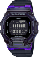 Casio G‑SHOCK GBD‑200SM‑1A6 G‑Squad square face front view. Shop Watchoutz.com.