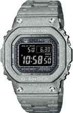 Casio G-Shock 40th Anniversary Full Metal Square Face Recrystallized Special Finish Silvery Steel GMW-B5000PS-1 GMW-B5000PS-1DR www.watchoutz.com