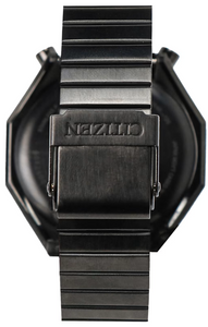 Citizen X Ground Y Tsuno Chrono Custom Limited Octagon Chronograph Bullhead All-Black GN-A11-952-1-02 Clasp www.watchoutz.com