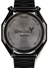 Citizen X Ground Y Tsuno Chrono Custom Limited Octagon Chronograph Bullhead All-Black GN-A11-952-1-02 Back www.watchoutz.com