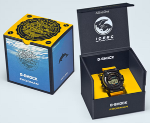 Casio G-Shock Frogman X I.C.E.R.C Love the Sea and the Earth 2023 Special Edition GW-8200K-9JR Packaging www.watchoutz.com