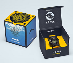 Casio G-Shock Frogman X I.C.E.R.C Love the Sea and the Earth 2023 Special Edition GW-8200K-9JR Packaging www.watchoutz.com