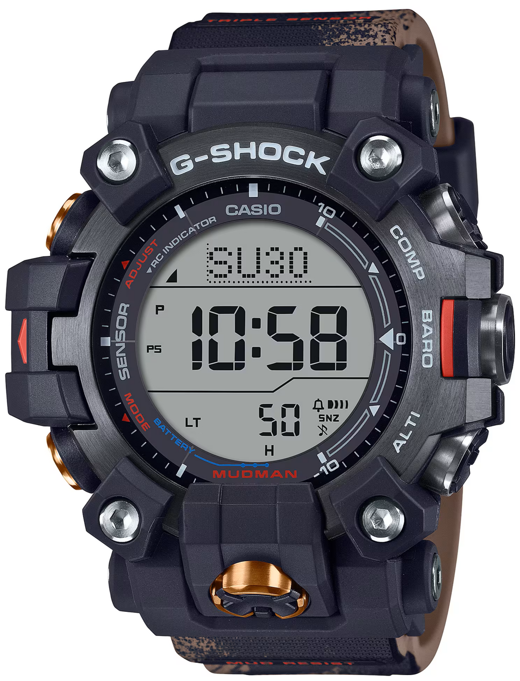 Casio G Shock Mudman Team Land Cruiser Toyota Auto Body GW 9500TLC 1 GW9500TLC 1 WATCH OUTZ
