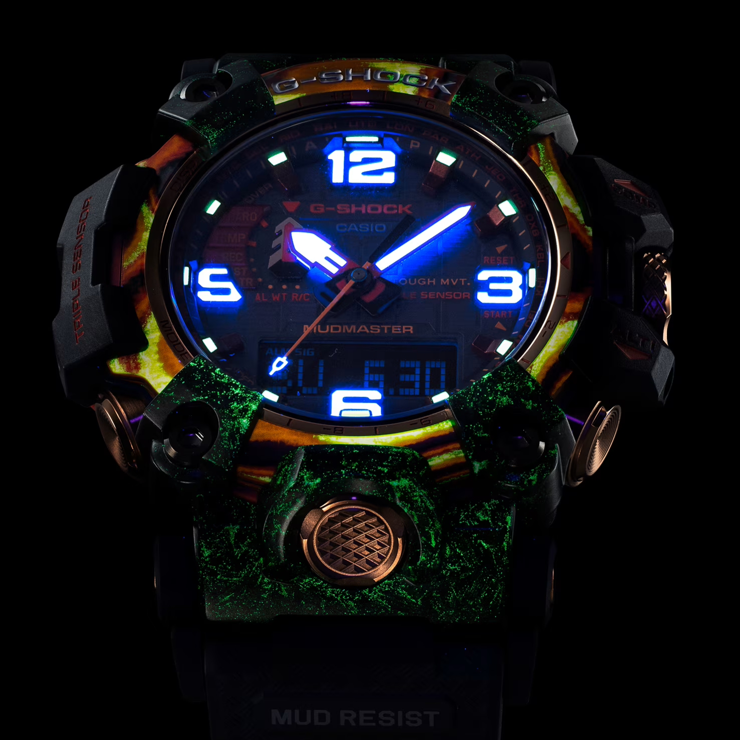 CASIO G-SHOCK 40th Anniversary Flare Red MASTER OF G TIERRA MUDMASTER  GWG-2040FR-1AER