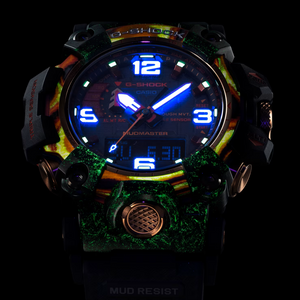 Casio G Shock Mudmaster Solar 40th Anniversary Flare Red GWG