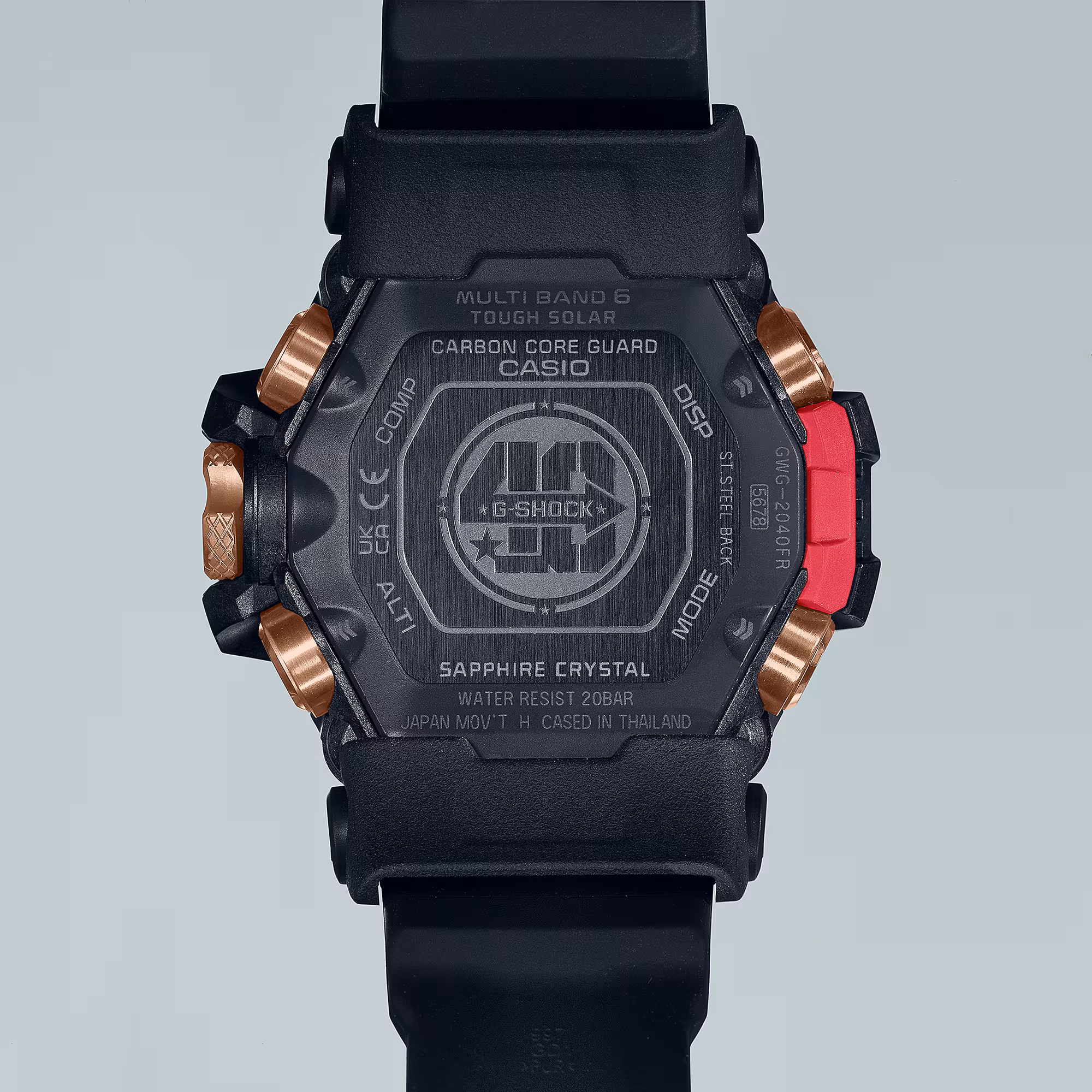 Casio hot sale mudmaster red