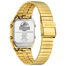 Citizen X Universal RECORD LABEL ANA-DIGI TEMP "Jurassic Park" Limited Edition Back JG2132-66W www.watchoutz.com