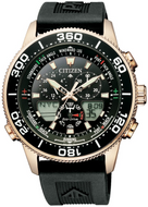 Citizen Promaster Eco-Drive Diver's 200M Chronograph RoseGold BJ4063-12E. Available at Watchoutz.com, Hong Kong's top online watch retailer with a physical shop. Enjoy fast, secure international shipping and shop for genuine Japanese watches with over 13 years of exceptional service and reputation. Visit Watch Outz International for your next horology treasure hunt.