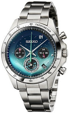 Seiko X Hatsune Miku's 16th Birthday Collaboration Limited Edition Quartz Chronograph www.watchoutz.com