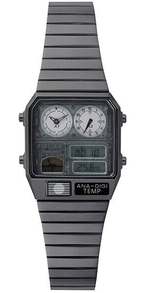 CITIZEN ANA-DIGI TEMP TiCTAC限定 稀少 美品 黒 Citizen × TiCTAC ANA‑DIGI TEMP Skeleton Black Ice Watch – WATCH OUTZ
