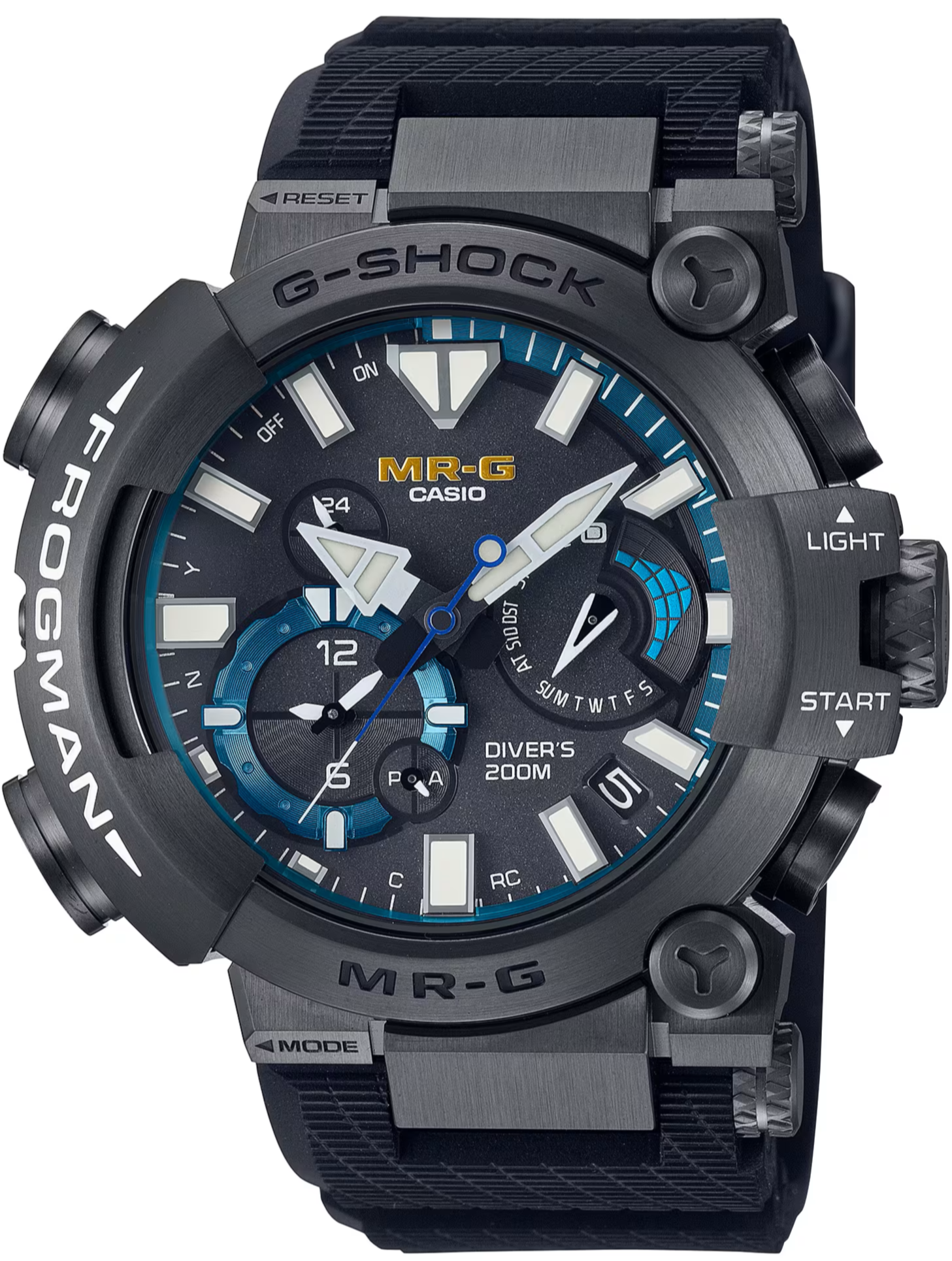 Casio G-Shock MR-G FROGMAN ISO 200M Titanium Diver MRG-BF1000R-1A