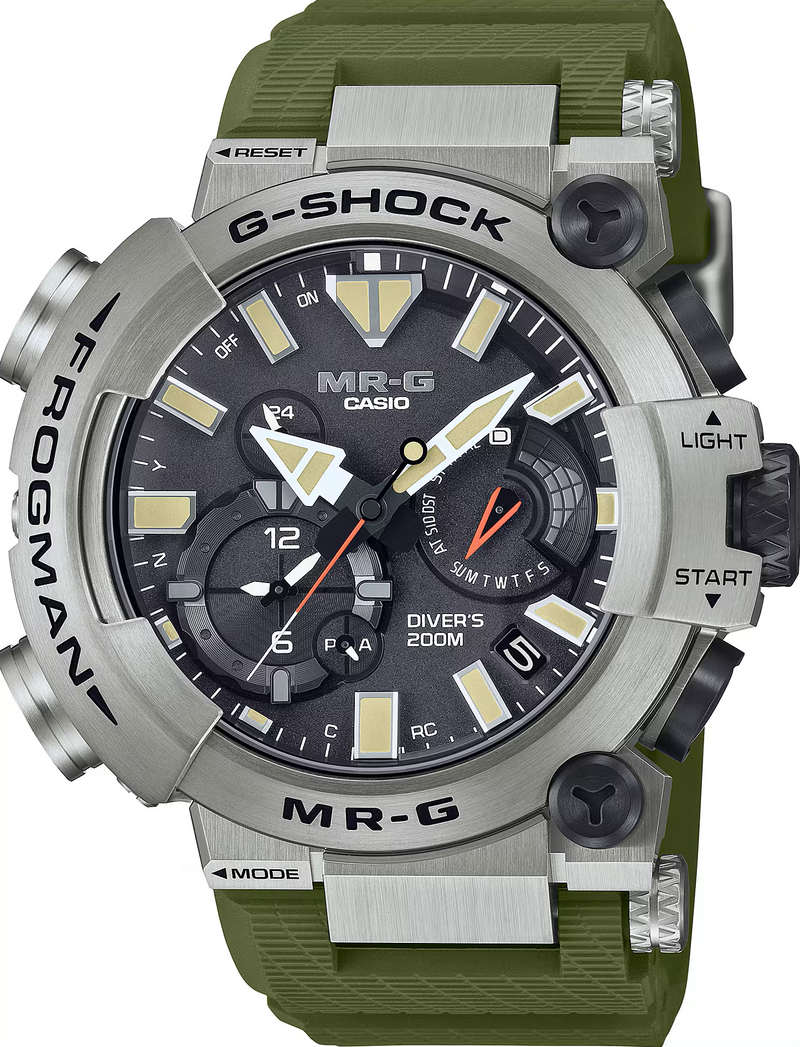 時計 CASIO G-SHOCK FROGMAN 200m CASIO G-SHOCK FROGMAN ICERC 2023 GW-8200K-9JR YELLOW/BLACK