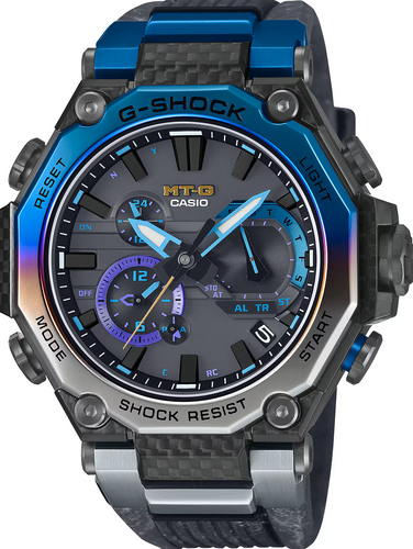 Casio G-Shock MT-G Tough Solar Blue-Silver IP Storm Chaser Special MTG-B2000YST-1A MTGB2000YST-1A. Available at Watchoutz.com, Hong Kong's top online watch retailer with a physical shop. Enjoy fast, secure international shipping and shop for genuine Japanese watches with over 13 years of exceptional service and reputation. Visit Watch Outz International for your next horology treasure hunt.