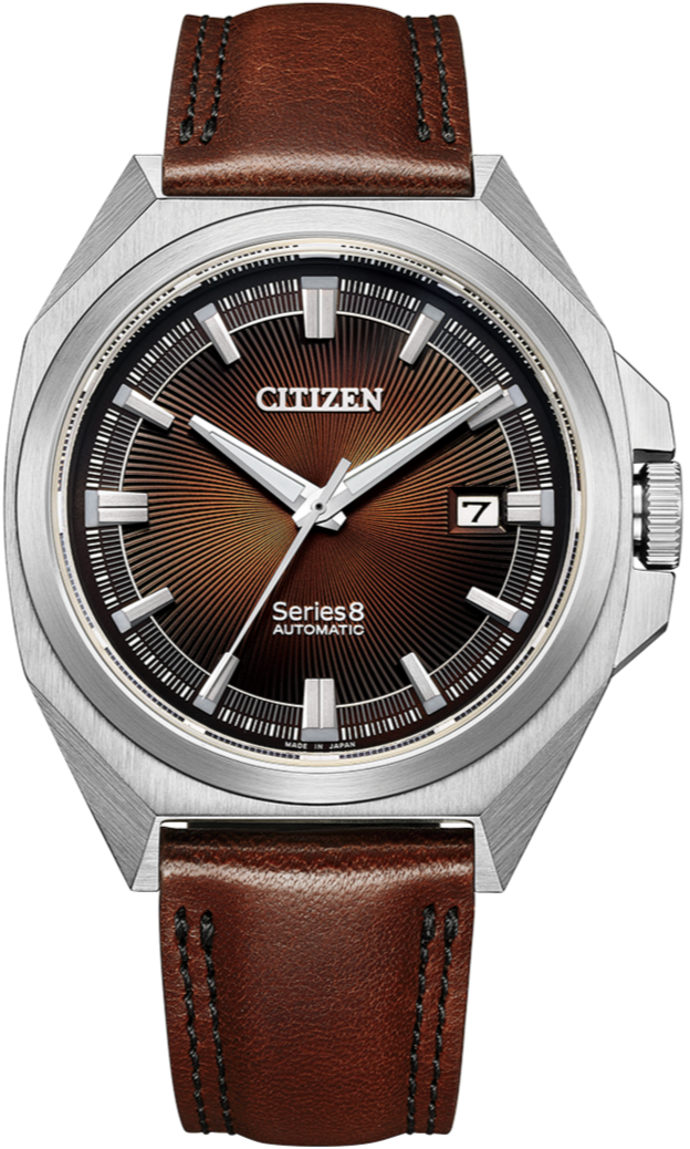 ヴィンテージ　パンチ Citizen Series 8 Mechanical Automatic Limited Edition Brown NB6011