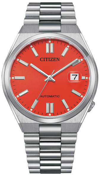 Citizen X Pantone Tsuyosa Mechanical Automatic Blazing Red NJ0158
