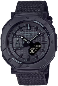 Gear up with the Casio X White Mountaineering PRO TREK PRJ-B001 Series Hiker Line Collaboration PRJ-B001WM-1. This rugged timepiece is designed for outdoor adventurers, combining Casio's renowned durability with White Mountaineering's stylish touch. Buy genuine watches at Watchoutz.com. Explore our all-time best sellers and join thousands of satisfied customers worldwide who appreciate our exceptional service, fast shipping, and curated selection of horology masterpieces. #watchoutzinternational