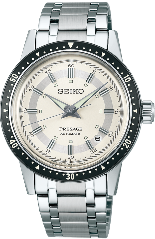 Seiko Presage Style60's Crown Chronograph 60th Anniversary Limited Edition Automatic SARY235 SRPK61 www.watchoutz.com